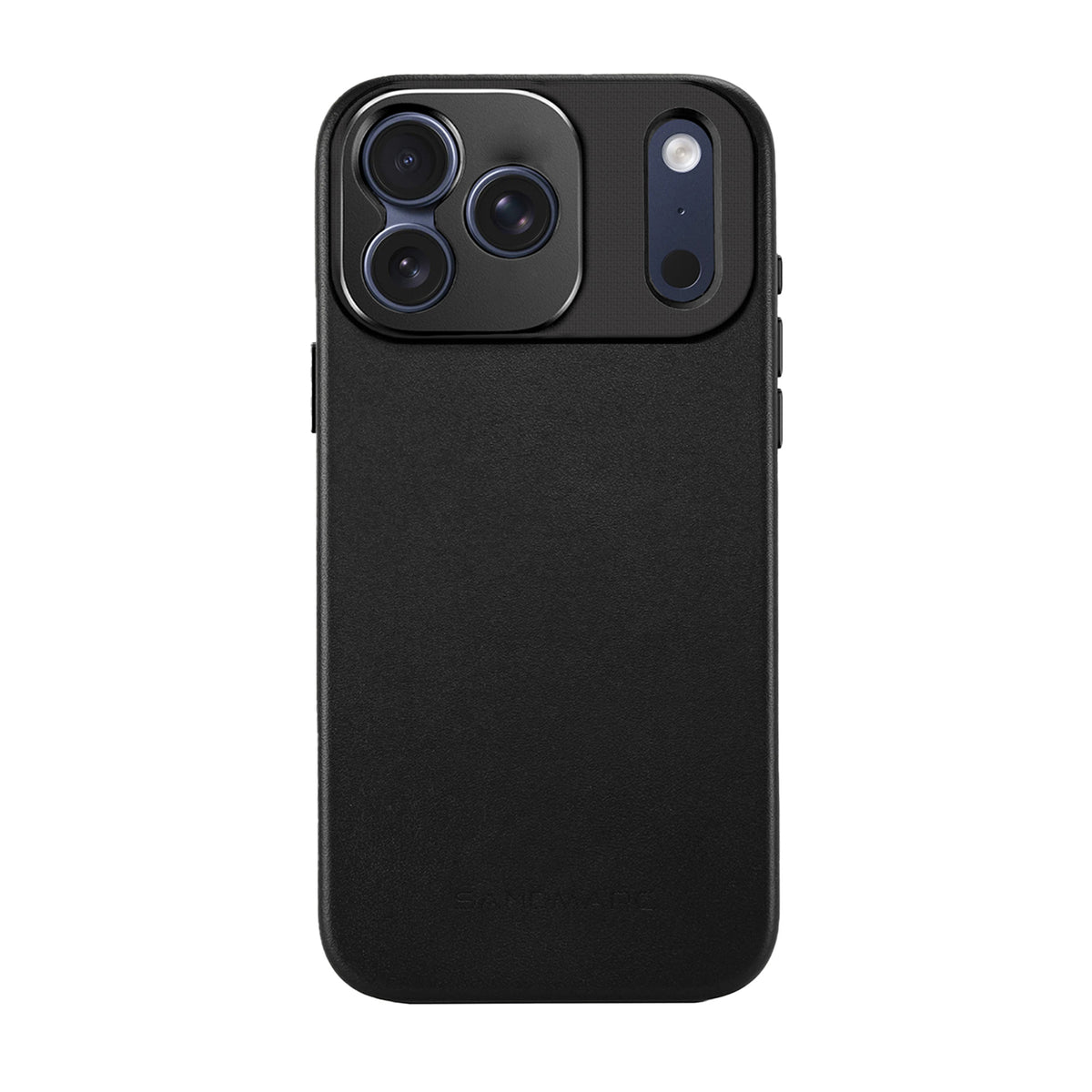 iPhone 17 Pro Max Leather Case - MagSafe Compatible - Black