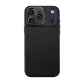 iPhone 17 Pro Max Leather Case - MagSafe Compatible - Black