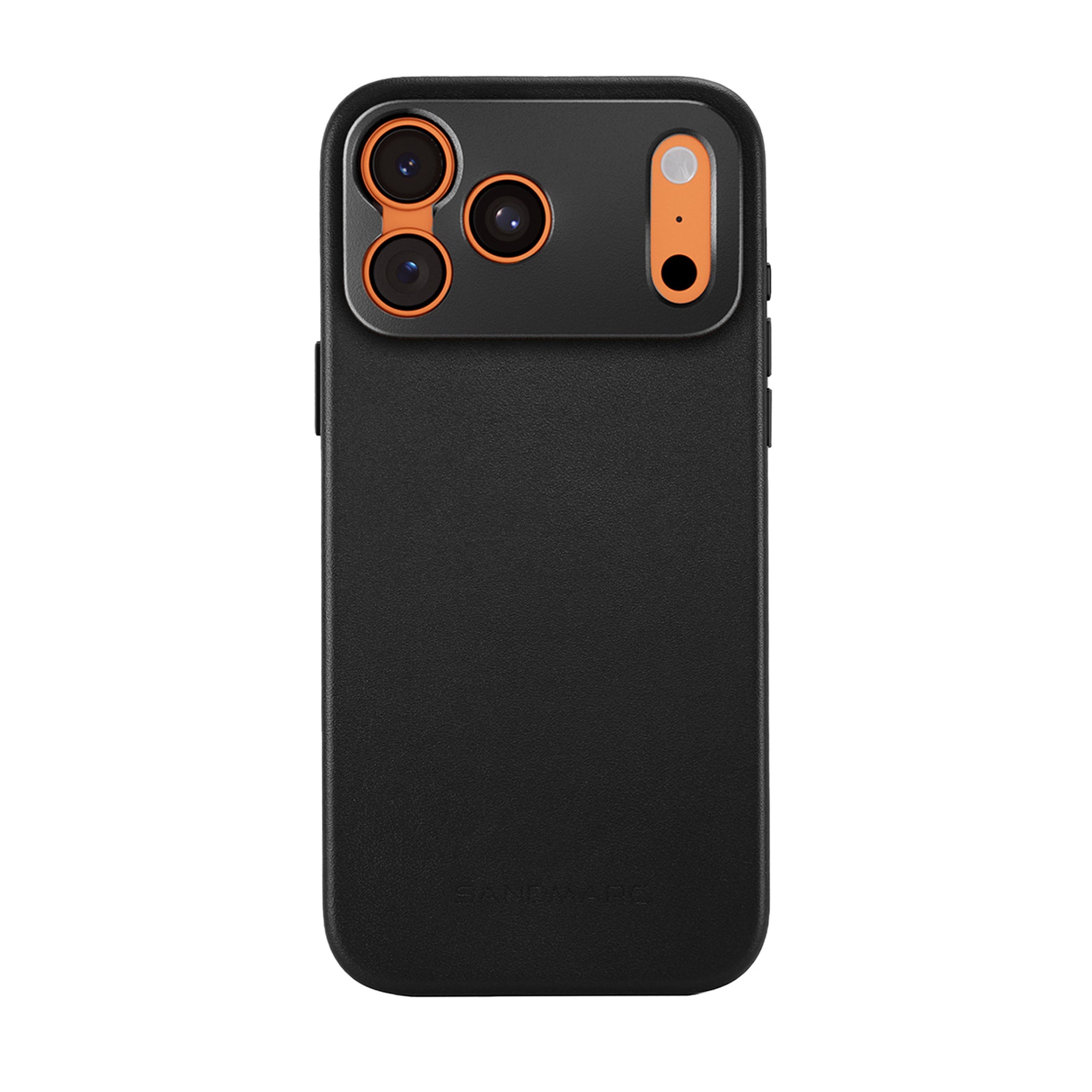 iPhone 17 Pro Max Leather Case - MagSafe Compatible - Black