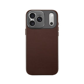 iPhone 17 Pro Leather Case - Brown - MagSafe Compatible - SANDMARC