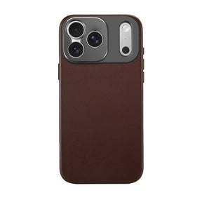 iPhone 17 Pro Max Leather Case - Brown - MagSafe Compatible - SANDMARC