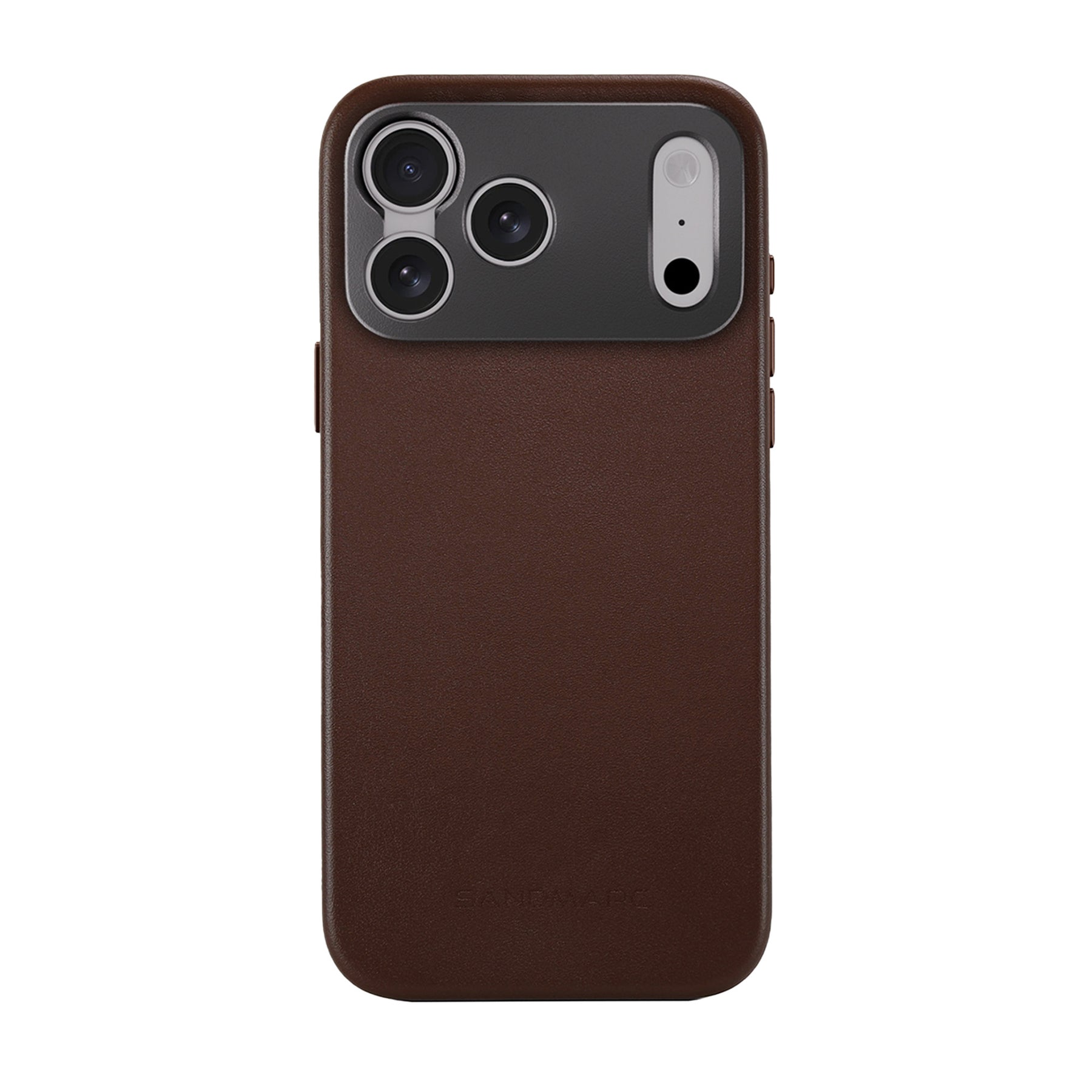 iPhone 17 Pro Max Leather Case - Brown - MagSafe Compatible - SANDMARC