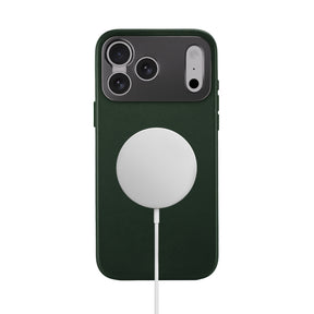 iPhone 17 Pro Leather Case | Forest Green iPhone 17 Pro Leather Case | Forest Green