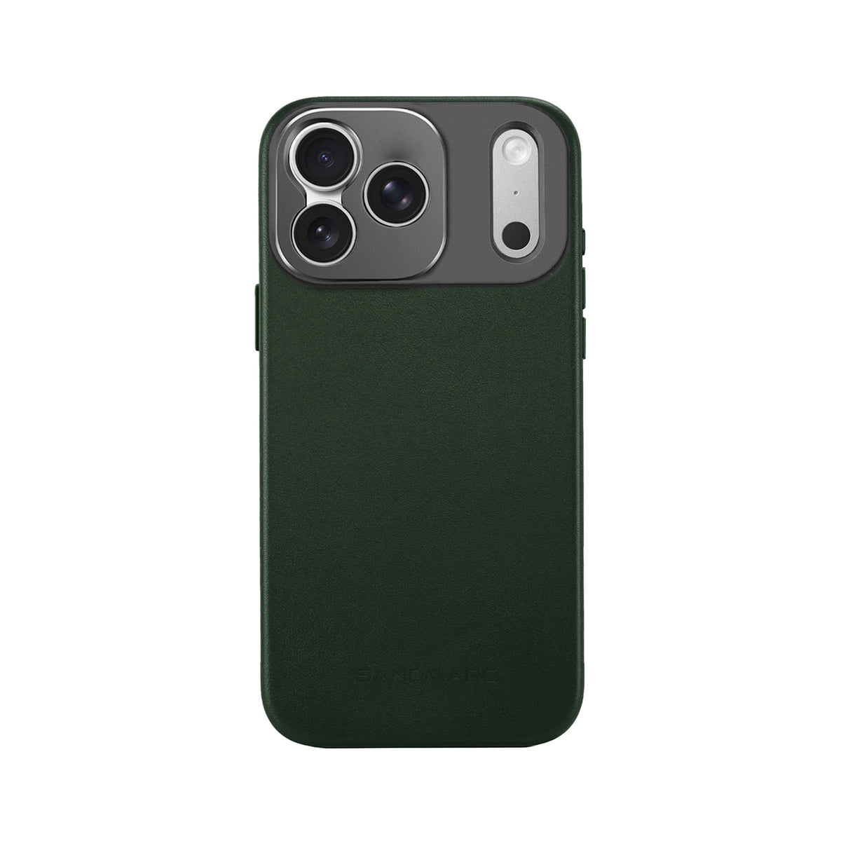 iPhone Green Leather Case