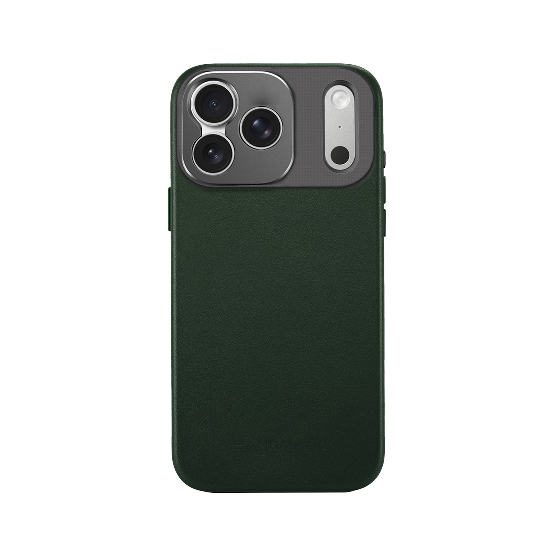 iPhone Green Leather Case