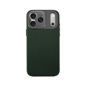 iPhone Green Leather Case