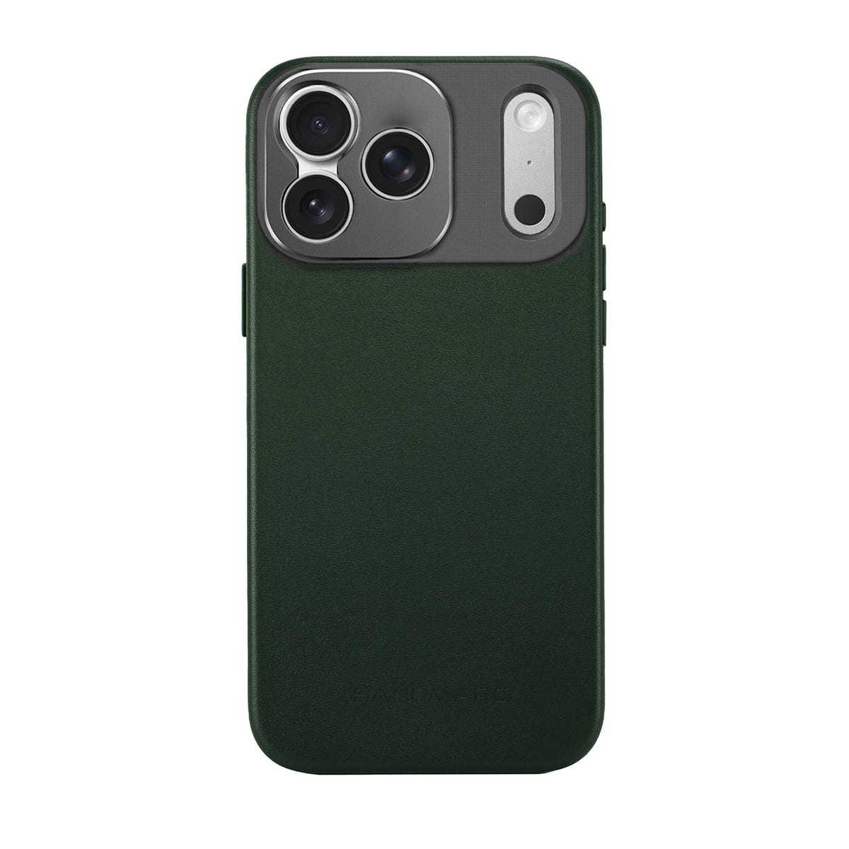 iPhone 17 Pro Max Green Leather Case