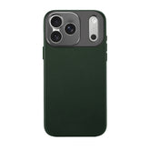 iPhone 17 Pro Max Green Leather Case