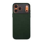 iPhone 17 Pro Max Green Leather Case