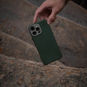 Pro Leather Case - iPhone 16 Pro Max - Forest Green