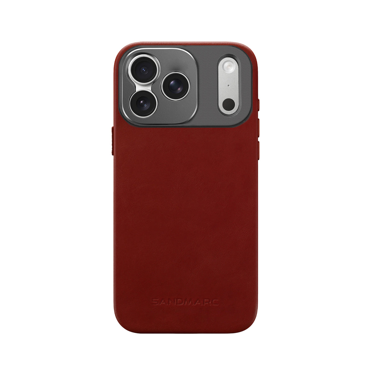 iPhone Red Leather Case