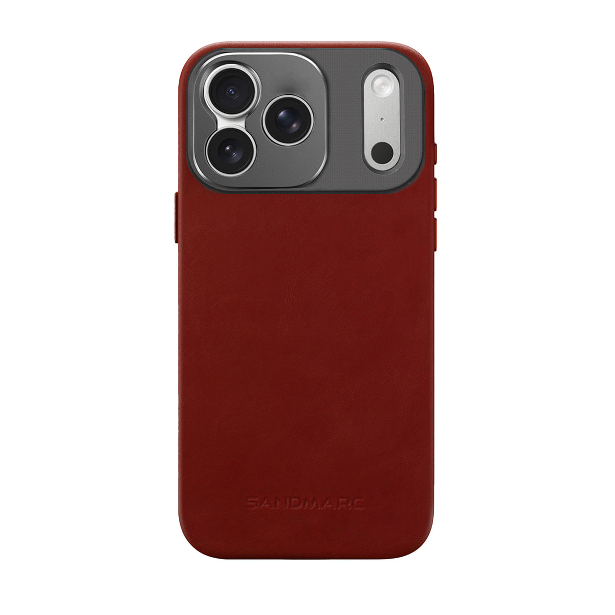 iPhone Red Leather Case