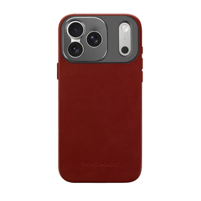 iPhone Red Leather Case