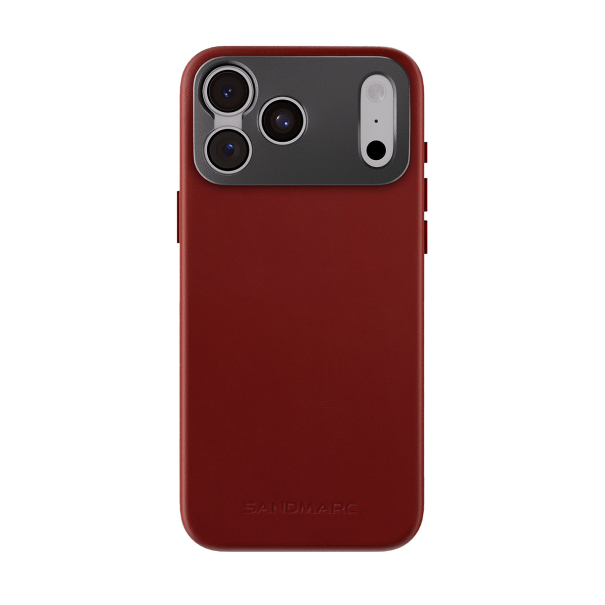 iPhone Red Leather Case