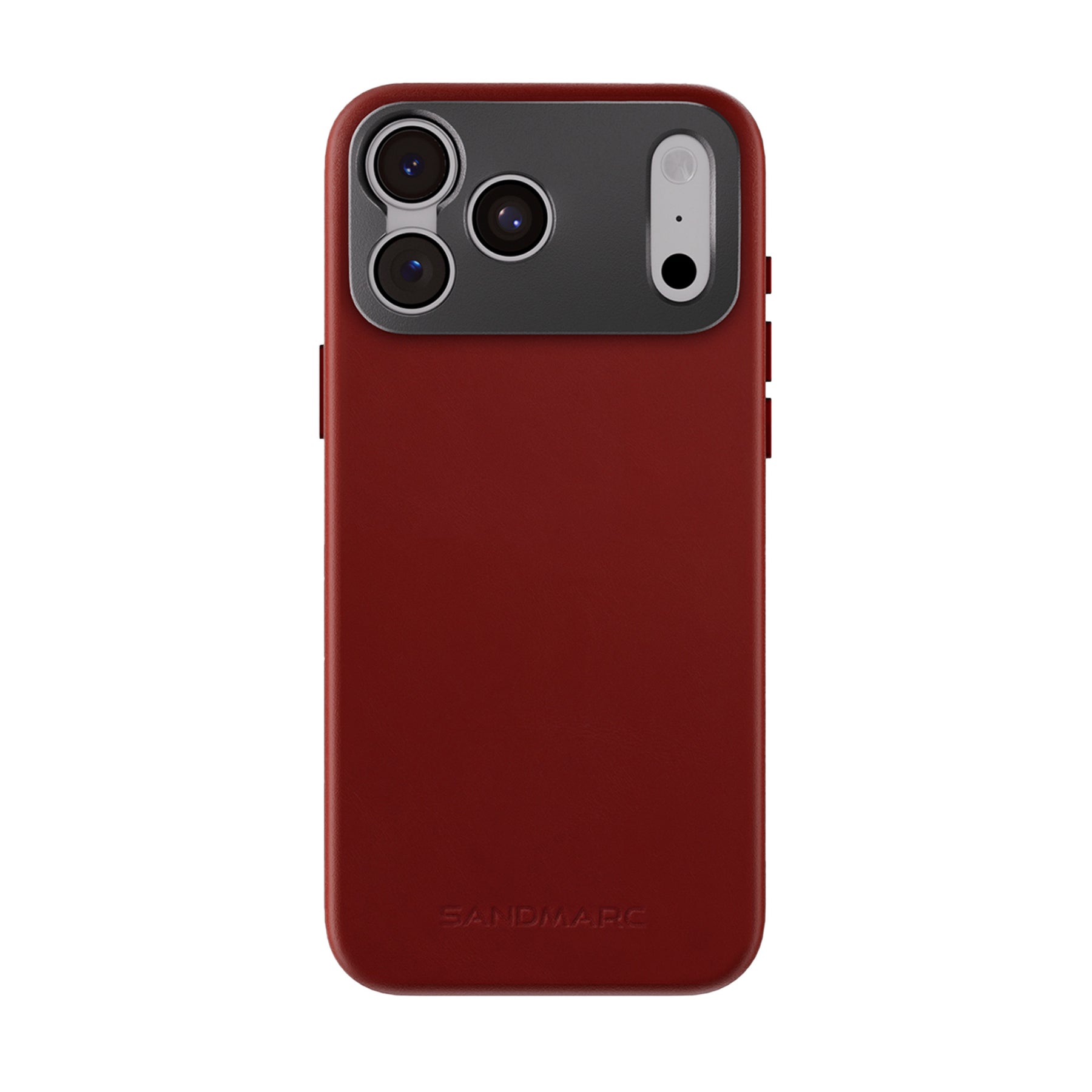 iPhone Red Leather Case