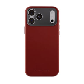 iPhone Red Leather Case