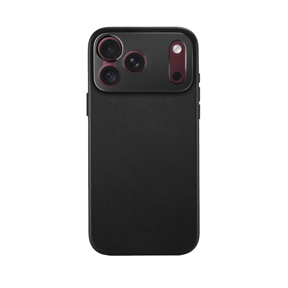 iPhone 18 Pro Leather Case - MagSafe Compatible - Black