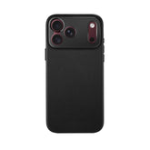 iPhone 18 Pro Leather Case - MagSafe Compatible - Black