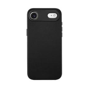 iPhone 17 Air Black Leather Case - SANDMARC