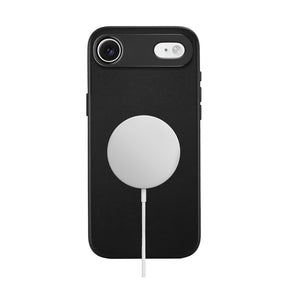 iPhone 17 Air Black Leather Case - SANDMARC