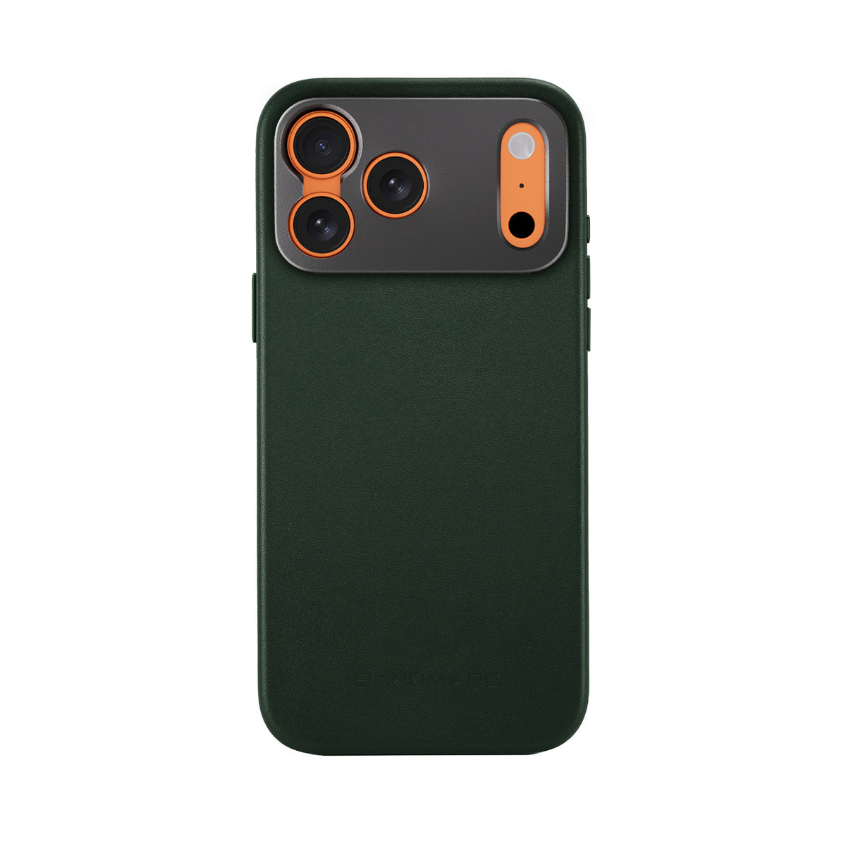 iPhone Green Leather Case