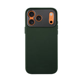 iPhone Green Leather Case