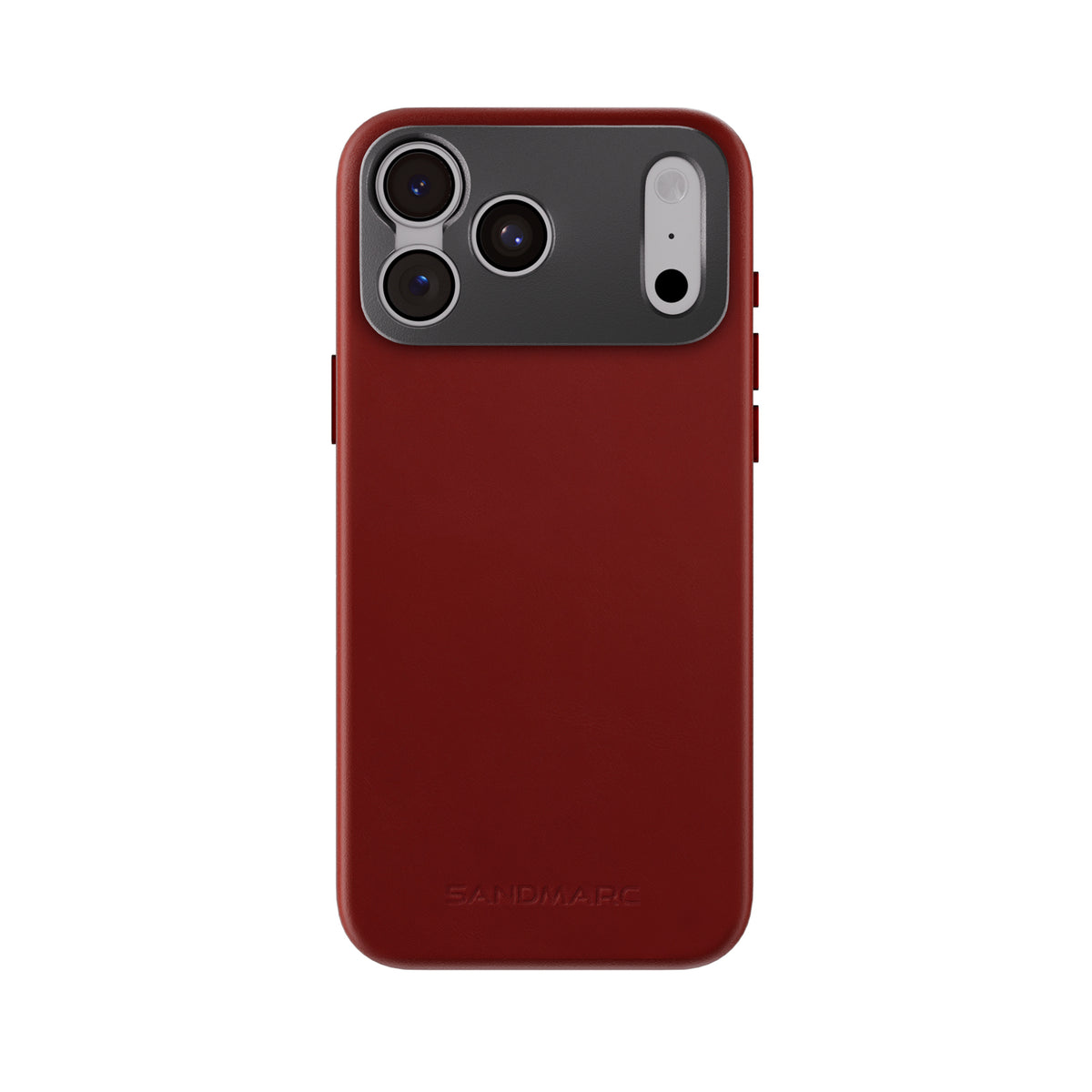 iPhone Red Leather Case