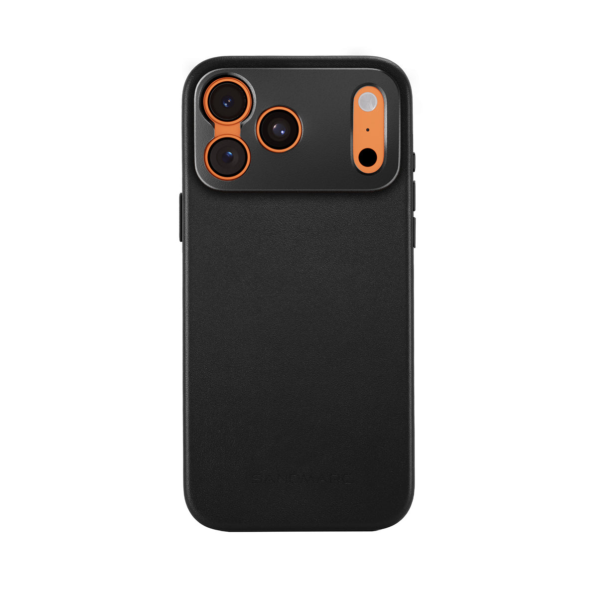 iPhone 17 Pro Leather Case - MagSafe Compatible - Black