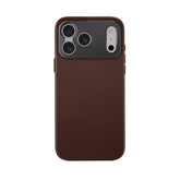 iPhone 17 Pro Leather Case - Brown - MagSafe Compatible - SANDMARC