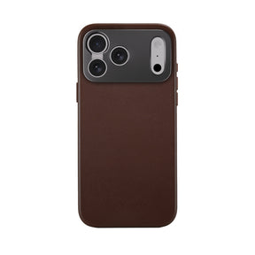 iPhone 17 Pro Leather Case - Brown - MagSafe Compatible - SANDMARC