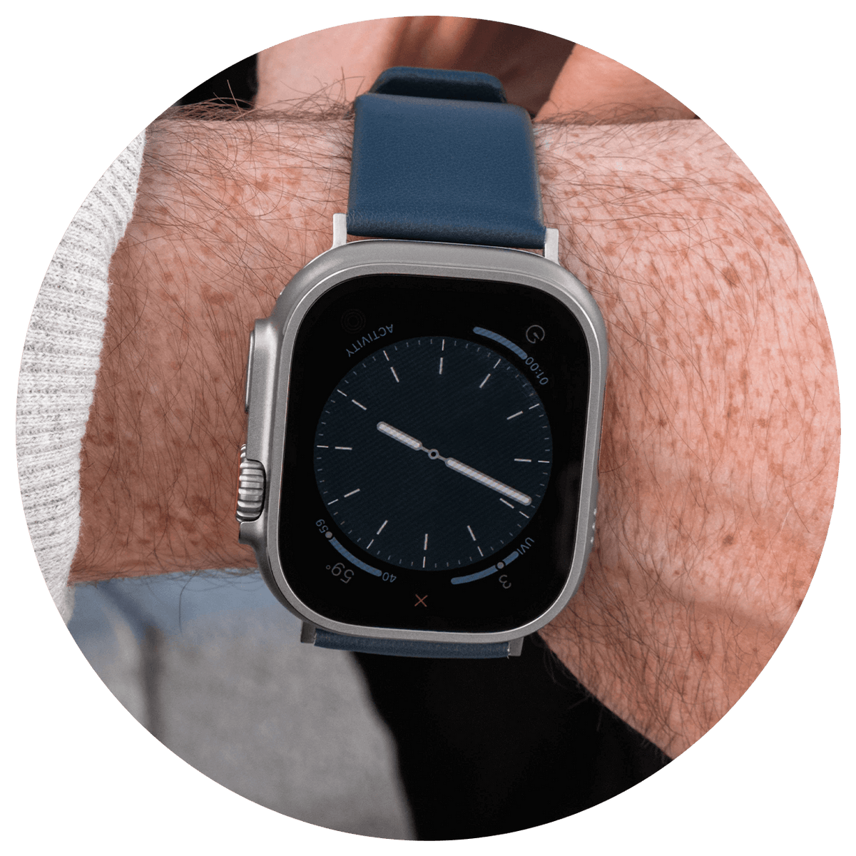 ultra - leather navy