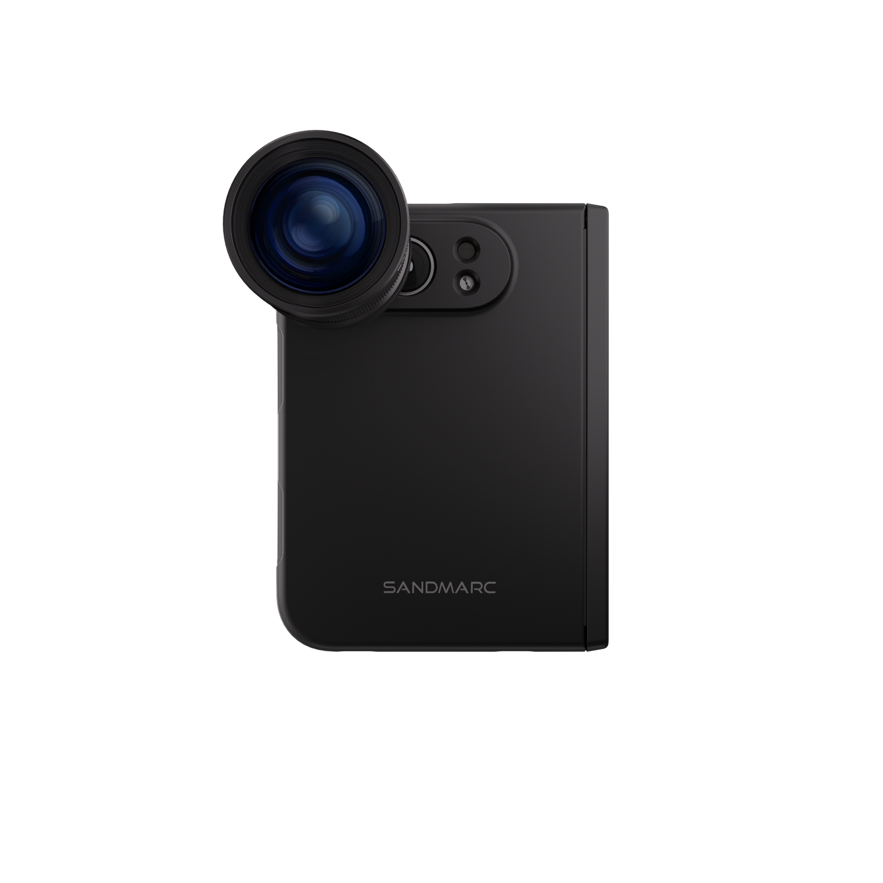 iPhone Duo Telephoto 10x Lens - Front View - SANDMARC - On Clean White Background