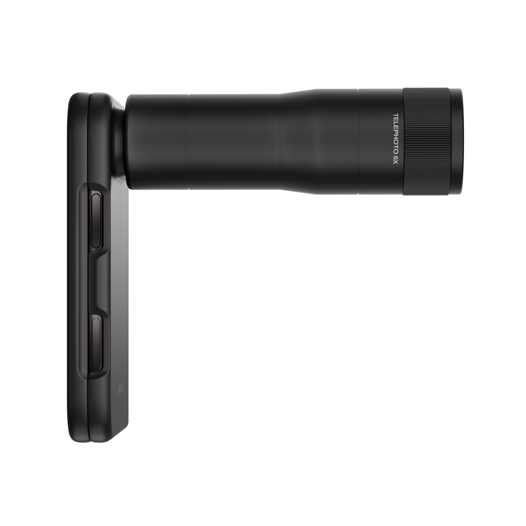 iPhone Duo Telephoto 6x Lens - Side View - SANDMARC - On Clean White Background
