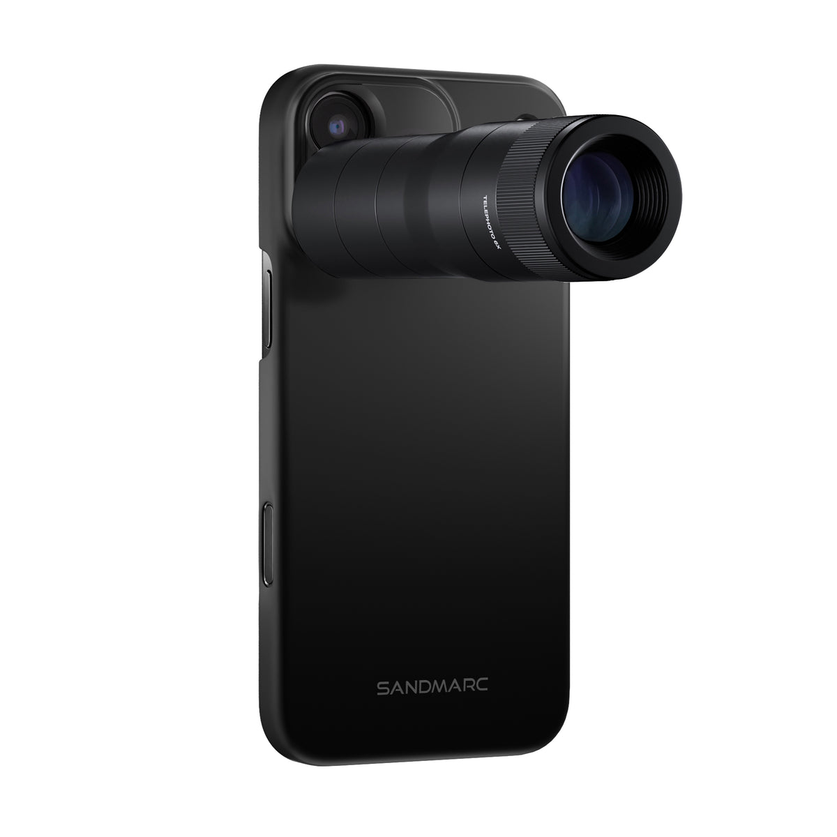 Telephoto Zoom 6x Lens Edition - iPhone 18 Pro Max - SANDMARCED - On Clean White Background