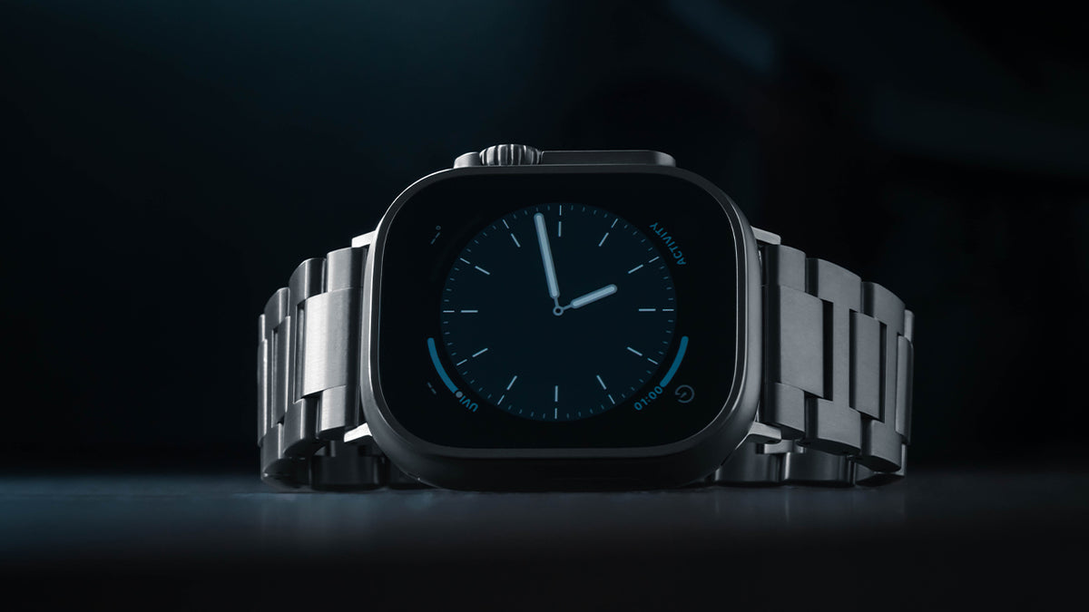 titanium edition apple watch ultra band grade 4