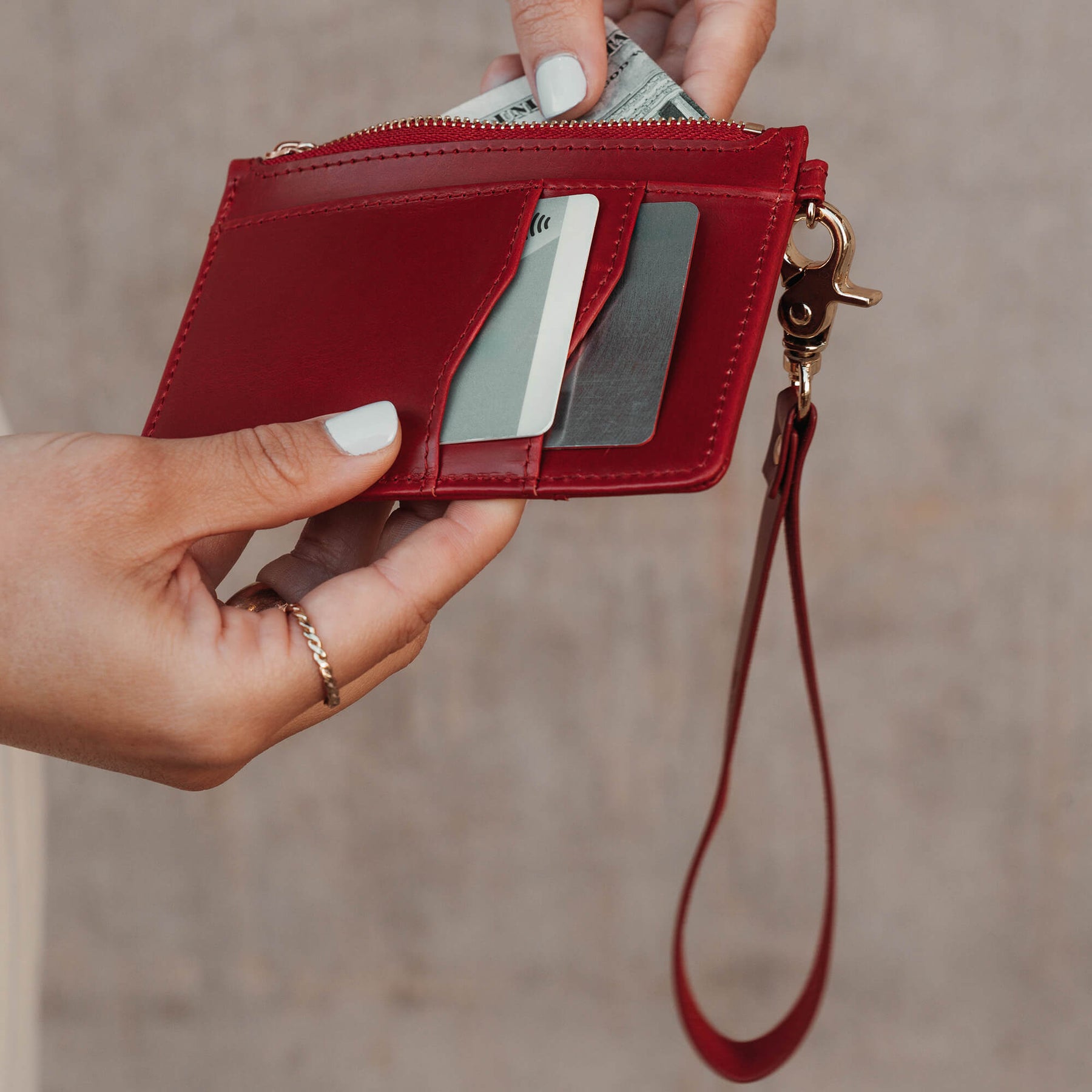 Capture Leather Wallet