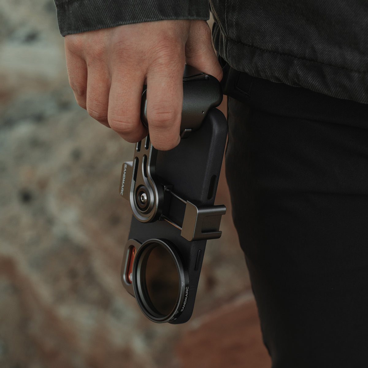 iPhone Variable ND Filter with Case - SANDMARC Motion Filter