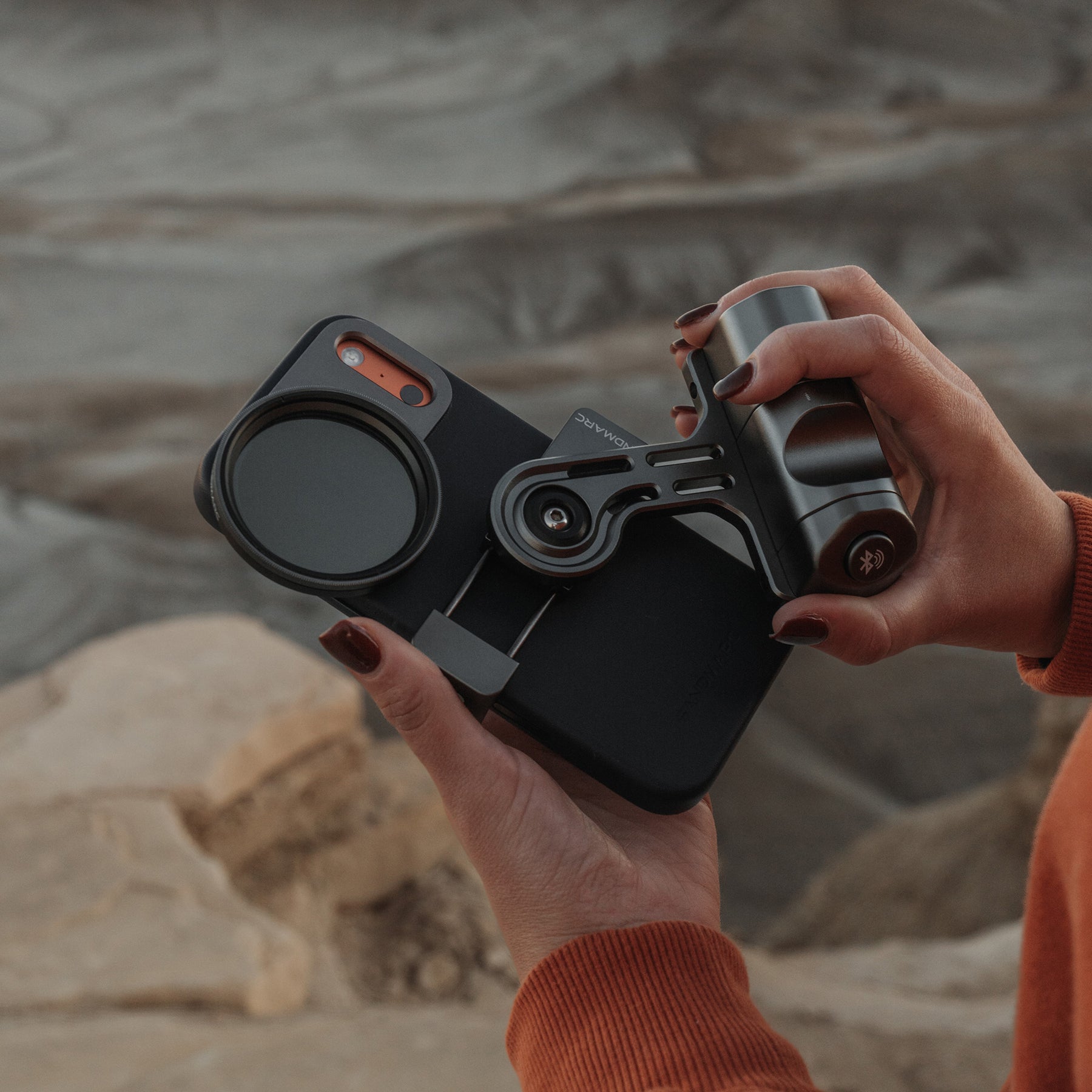 iPhone Polarizer ND Filter with Case - SANDMARC Hybrid Filters