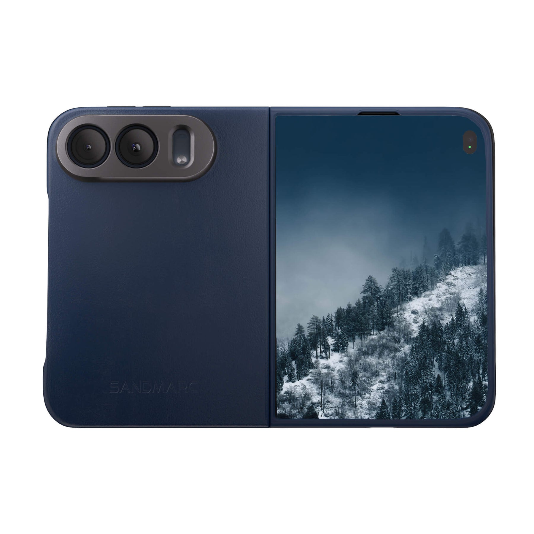 Pro Leather Case - iPhone Duo - Navy