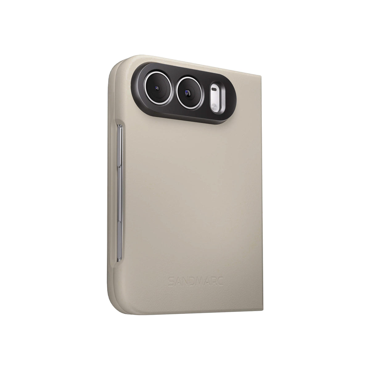 iPhone Duo Leather Case - Beige - MagSafe Compatible - SANDMARC