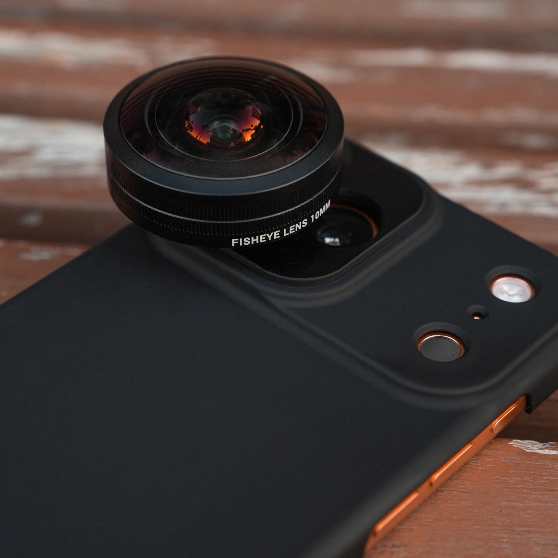 Close up of iPhone 18 Pro Max Fisheye Lens 
