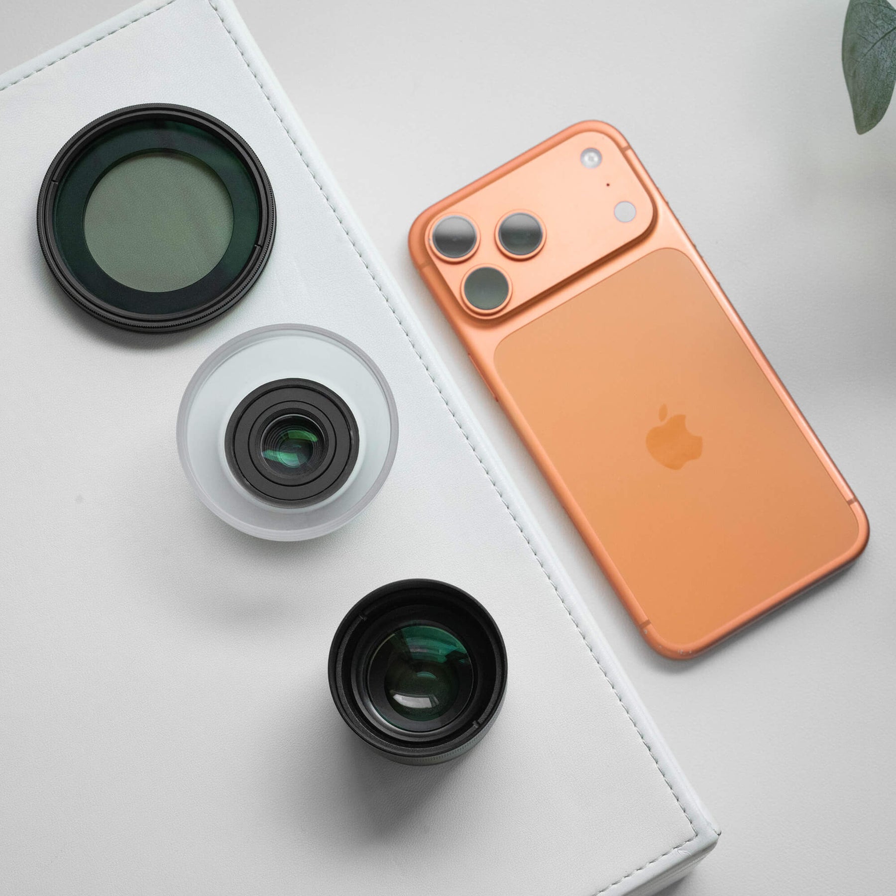 Drama Filter, Macro Lens, and Telephoto Lens