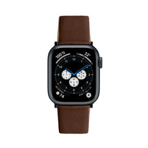 Apple Watch Series 8 Leather Band #color_brown