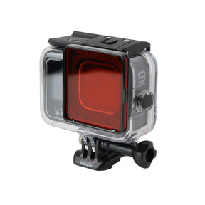 Aqua Filter for GoPro Hero 13, 12, 11,  10, 9 - Red, Yellow, Magenta Diving Filter - SANDMARC