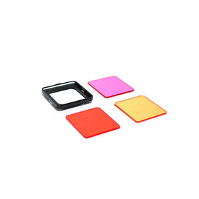 Aqua Filter for GoPro Hero 13, 12, 11,  10, 9 - Red, Yellow, Magenta Diving Filter - SANDMARC