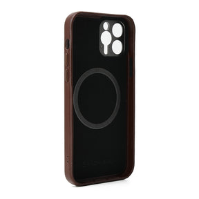 Pro Leather Case - iPhone 12 Pro Max (MagSafe Compatible) - Brown