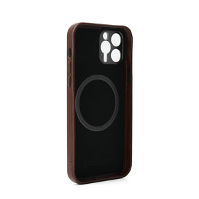 Pro Leather Case - iPhone 12 Pro (MagSafe Compatible) - Brown