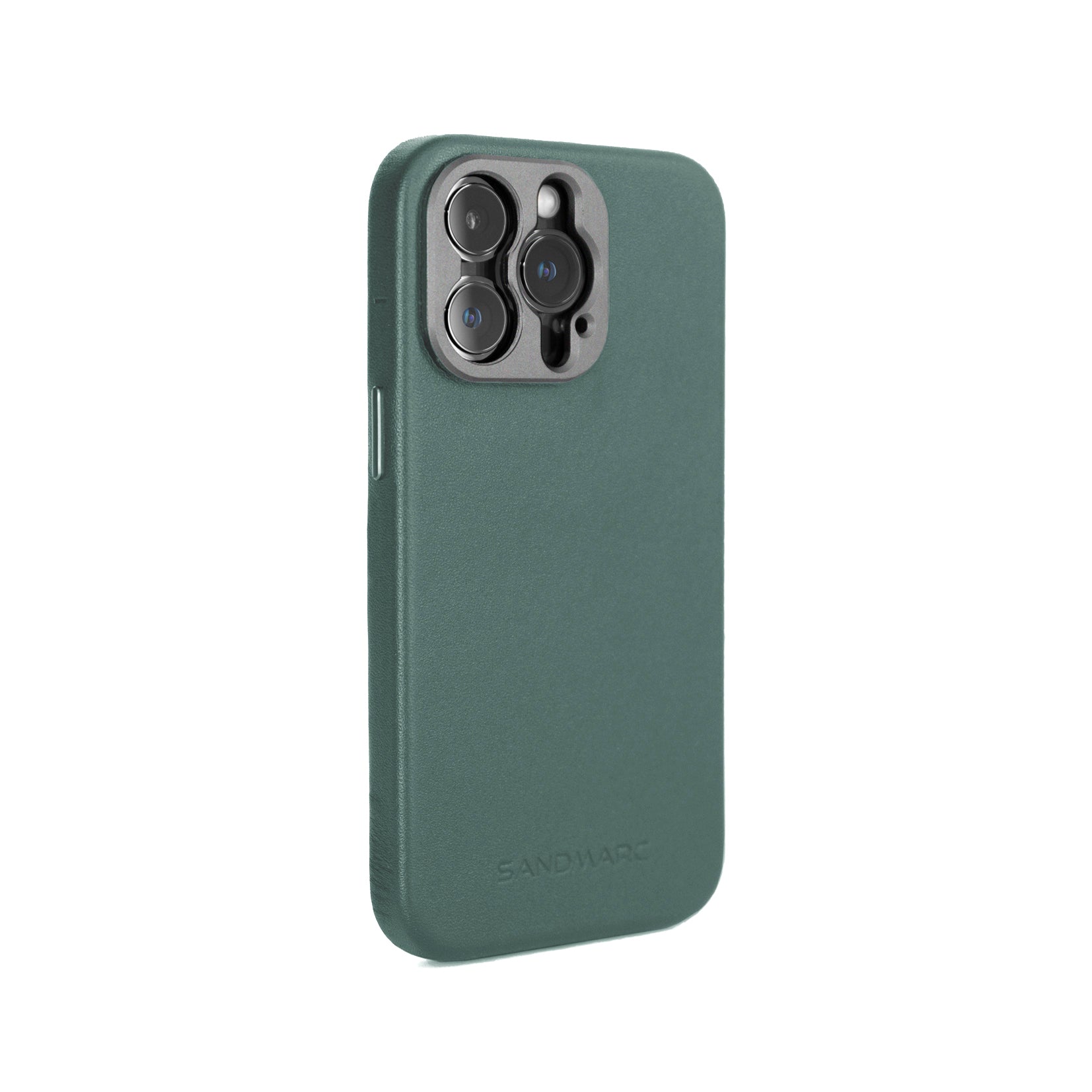 iPhone 14 Pro Leather Case - Teal - MagSafe Compatible - SANDMARC