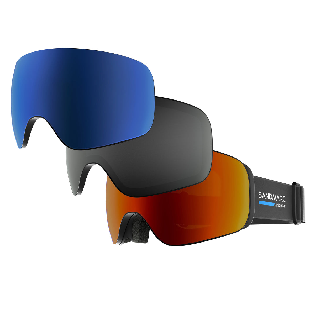 SANDMARCED TriMag Snow Goggles