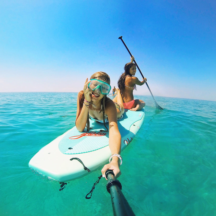 SANDMARC Pole - Compact Edition: 25-64 Cm Selfie Stick Für GoPro Hero 12, 11, 10, 9, 8, Max, 7, Osmo Action, 6, 5, 4, Session, 3+, 3, 2, HD Kameras - Teleskopstange Wasserdicht